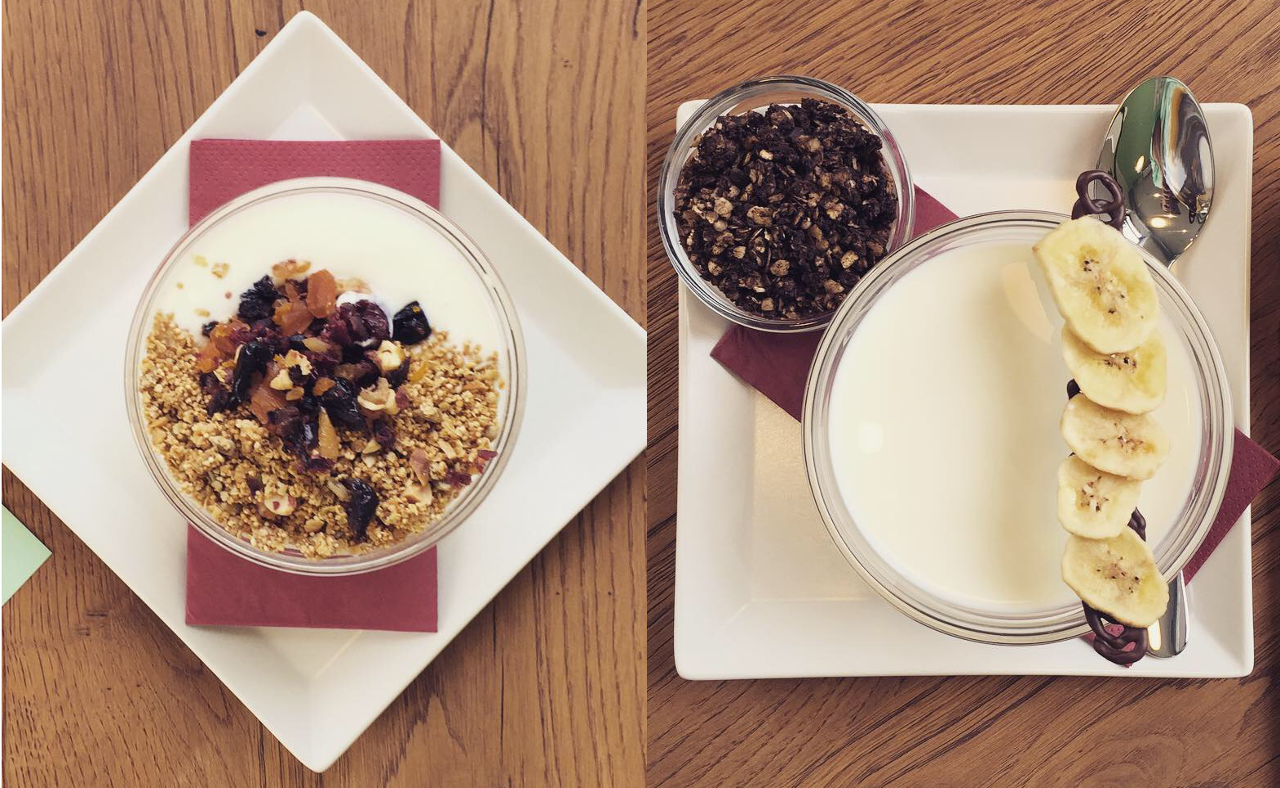 Granolas in Fredis Cafe